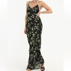 Rumored Low Tide Maxi Dress - Envy